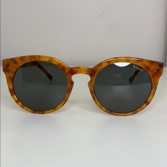 Komono Sunglasses Lulu Caramel Tortoise Cat Eye - Picture 12 of 16